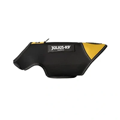 Image de Julius K9, Manteau IDC en néoprène pour chiens, Taille: XS, Jaune