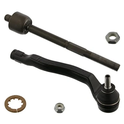 Image de FEBI BILSTEIN 39864 Biellette de Direction Essieu avant droit avec écrou blocage sans embout conique RENAULT: Kangoo II Express