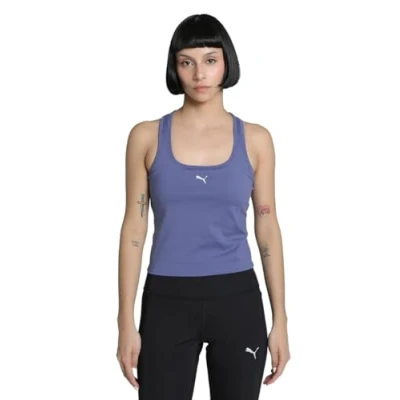 Image de PUMA W CLOUDSPUN Mesh 2in1 Tank, réservoirs Mixte, Blue Crystal, XL