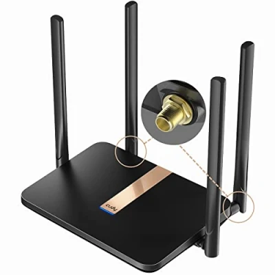Image de Cudy LT500D routeur sans fil Fast Ethernet Bi bande (2,4 GHz / 5 GHz) 4G Noir Neuf