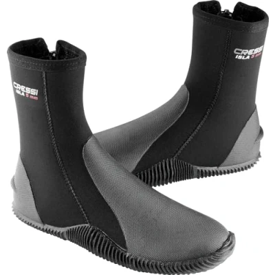 Image de Cressi Isla Boots Bottes de Plongée Unisexes en Néoprène avec Semelles Caoutchouc