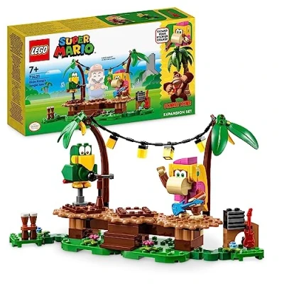 Image de LEGO® Super Mario™ Ensemble d&#039;extension Concert de Dixie Kong dans la jungle 71421
