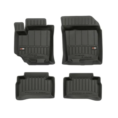 Image de FROGUM 3D407121 Ensemble de tapis sol Caoutchouc avant et arrière 4 noir Sur mesure SUZUKI: Vitara IV SUV