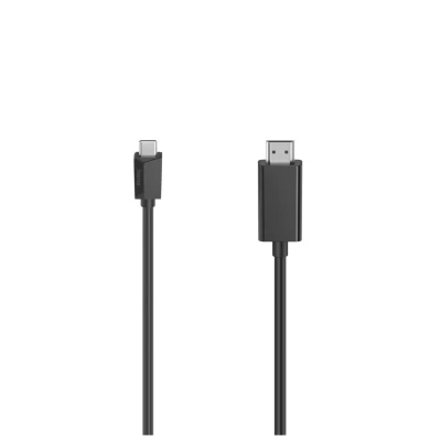 Image de Hama 00200719 câble USB 3 m C HDMI Type A (Standard) Noir Neuf