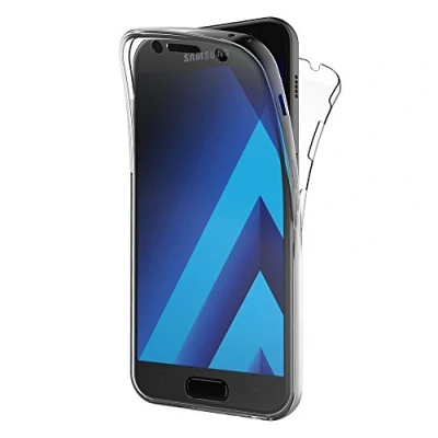 Image de AICEK Coque Samsung Galaxy A5 2017, 360 Full Body Transparente Silicone pour 2017 Housse Etui Case (SM A520F 5,2 Pouces)