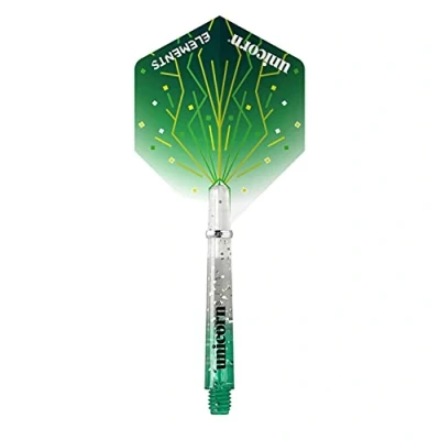 Image de Unicorn Gripper 4 éléments Bicolore Combo ailettes et Arbres Unisexe, Vert, Medium 41mm