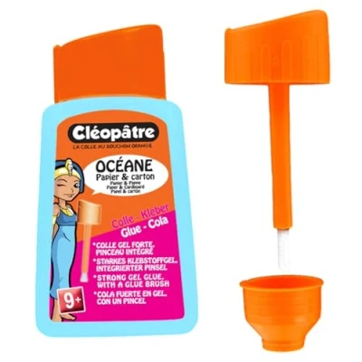 Image de Cléopâtre OAD110P Oceane Flacon de Colle forte avec Bouchon pinceau 80 g