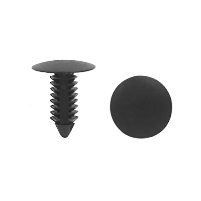 Image de sourcing map 7,5mm Trou Clips de retenue Rivets d&#039;entraînement en Plastique enfichables Garde Boue Pare Chocs 10Pcs