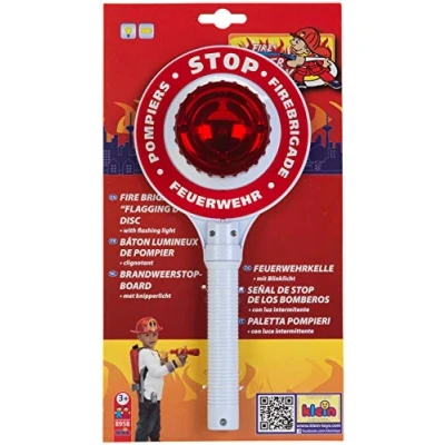Image de Theo Klein 8958 Bâton de Pompier I A Piles avec lumière Clignotante Dimensions : 16 cm x 3,5 29 Jouet pour Enfants à partir Trois Ans