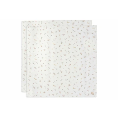 Image de Jollein Riverside Lot de 2 langes en mousseline 100% coton pour bébé 115 x cm Certifié Oeko Tex