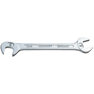 Image de GEDORE 8 Clé à fourche double Acier chrome vanadium chromé
