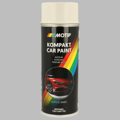 Image de MOTIP 45780 Peinture combinée pour voitures 400ml aérosol blanc Kompakt silver metallic 400 ml