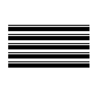 Image de SIUKE RV Stripes Graphics Decals voiture deux côtés rayures graphiques autocollants vinyle pour caravane voyage remorque camping car van