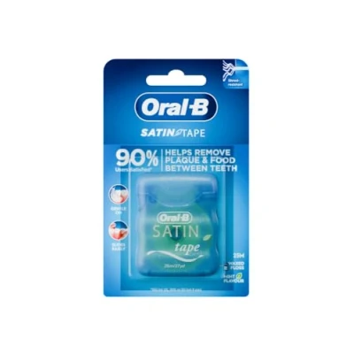 Image de Braun Oral B 86722 Lot de 2 fils dentaires satinés 25 m