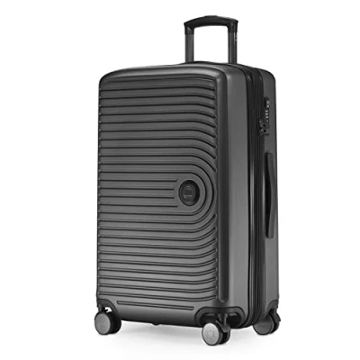 Image de Hauptstadtkoffer Mitte Valise Rigide de Taille Moyenne, TSA, 4 Roulettes, Bagage en Soute avec Extension Volume 8 Cm, 68 88 L, Graphites