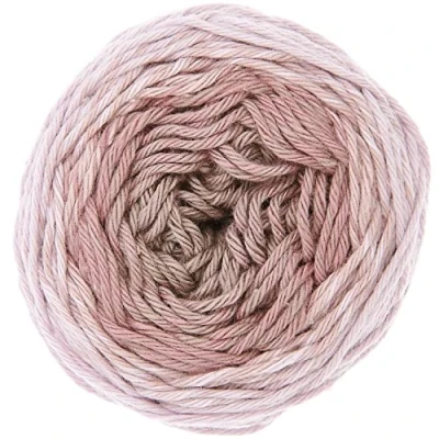 Image de Pelote Fil Coton Mauve ricorumi Spin 50 g