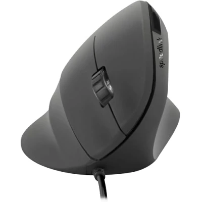 Image de Speedlink PIAVO Souris Verticale Ergonomique avec Port USB, 5 Boutons, Noir