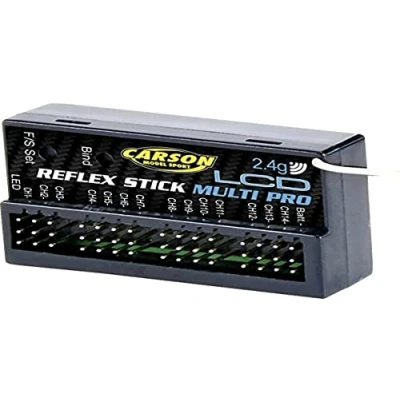 Image de Carson 500501544 Réception. Reflex Stick Multi Pro LCD 2.4G,
