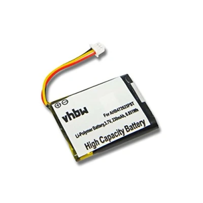Image de vhbw 1x Batterie Compatible avec Logitech H800 Casque Audio, écouteurs sans Fil (230mAh, 3,7V, Li polymère) Remplacement pour 533 000067, AHB472625PST, L/N: 1109, 1110