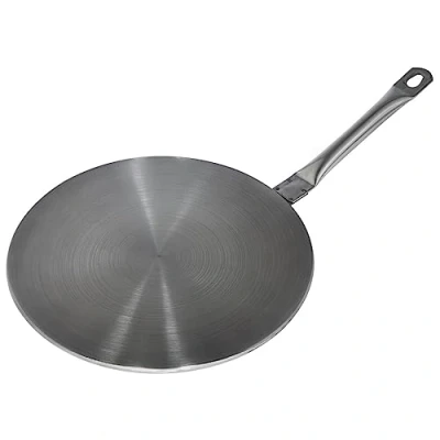 Image de Xavax plaque adaptatrice pour à induction (adaptateur plaques induction, casseroles, rôtissoires, machines expresso, adaptateur d&#039;induction universel, 19 cm, rond) Argent