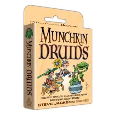 Image de Steve Jackson Games Munchkin Druids Nature Themed Expansion with The Druid Class for 3 to 6 Players Ages 10 and Up English