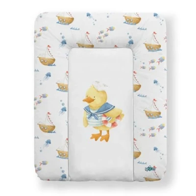 Image de Kikido Matelas a Langer Bebe 50x70 Canard Table Lavable pour Changer le Couche à Bébé de Voyage Imperméable 70x50 Universel