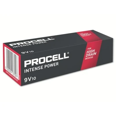 Image de 6LR61 9V 10PAK PROCELL Intense DURACELL MN1604