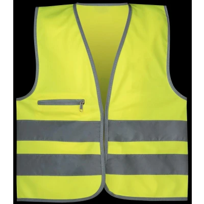 Image de Gilet de sécurité 7 14 ans jaune