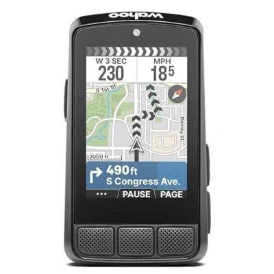 Image de Wahoo Fitness ELEMNT Bolt V3 Ordinateur de Vélo GPS, Noir