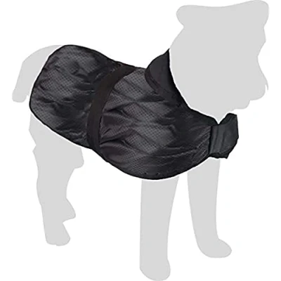 Image de Flamingo Eisbär Manteau pour Chien Noir 25 cm