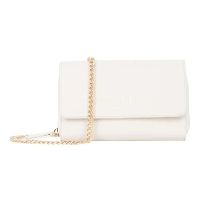 Image de VALENTINO Rised Re Wallet With Shoulder Strap Ecru