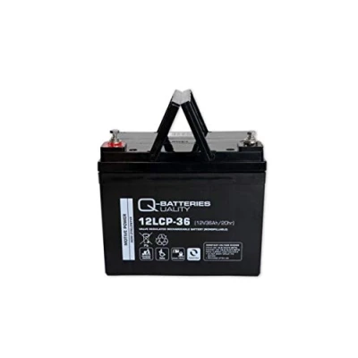 Image de Batterie Qbatteries 12LCP 36 Agm Deep Cycle Battery. Technologie AGM. 12 V A...