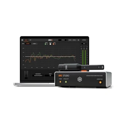 Image de IK Multimedia ARC Studio. Standalone advanced room correction system. Includes hardware processor unit, 4 software and measurement mic