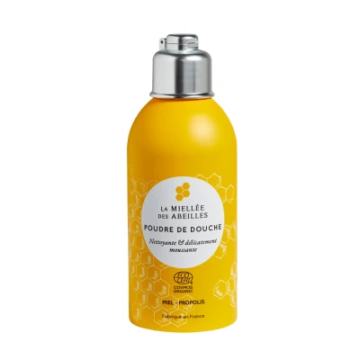 Image de La miellée des abeilles poudre de douche Bio 50g