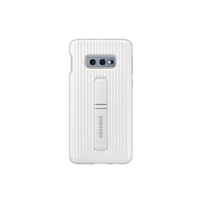 Image de Coque renforcée avec fonction Stand pour Galaxy S10E Blanc Neuf