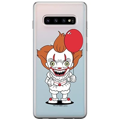 Image de ERT GROUP Coque de téléphone Portable pour Samsung S10 Plus Original et sous Licence Officielle Horror Motif It 006 Parfaitement adapté à la Forme du Portable, partiel imprimé