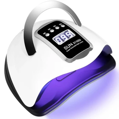 Image de JOFLVA Lampe UV LED Ongles Gel, 280W Professionnel Sèche Automatique, Séchage Rapide, 66 Lampe, Grand LCD Ecran, 4 Minuteries 10s/30s/60s/99s pour Vernis Semi Permanent, Gel et