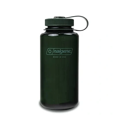 Image de Nalgene Bouteille d&#039;eau collection Monochrome,Bouteille sans BPA fabriquée à partir matériaux recyclés,Bouteille réutilisable sac dos,randonnée,gym,Bouteille 91639 Jade 32oz WM