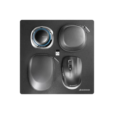 Image de 3Dconnexion SpaceMouse Wireless Kit 2 souris Universel Droitier RF + Bluetooth USB Type A Optique Neuf