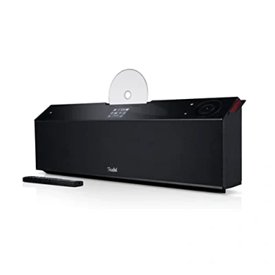 Image de Teufel MUSICSTATION Système Streaming Enceinte Bluetooth Lecteur CD Radio Internet Dab+ (Noir)