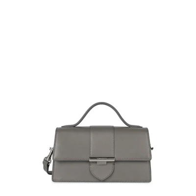 Image de Lancaster À AVEC Fermoir Paris ILY Sac à main, Femme, Taille: One Size, Gris