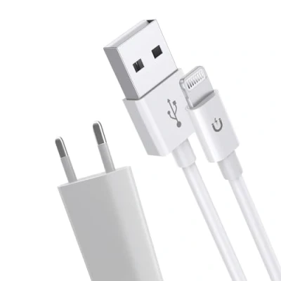 Image de Magnet, Pack Prise USB Secteur + 1 Câble 1m Chargeur pour Phone, et autres Universel Adaptateur USB, 5V