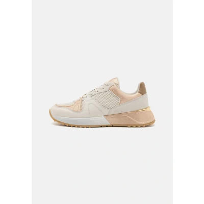 Image de Michael Kors Jaime Trainer Baskets basses, Femme, Taille: 36, Cream Cuir et textile