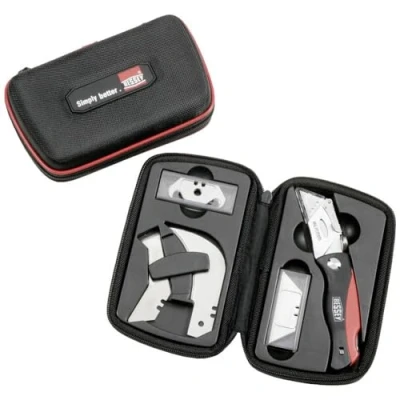 Image de BESSEY Jeu de couteaux pliants dans trousse DBKPH SET