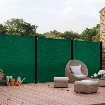 Image de Brise vue vert 1,5 m x 10 occultant 400 gr/m²