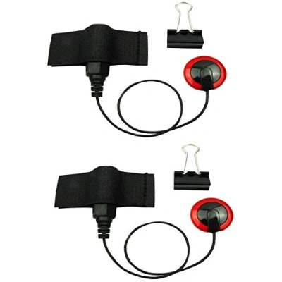 Image de RUNCCI YUN 2 pcs Micro Piezo microphone de contact，Multifonction universel Micros Micros, Pickup guitare (Guitare, ukulélé, différents Instruments acoustiques tels que Guitare, Violon)