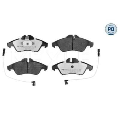 Image de MEYLE 025 239 9020/PD Jeu de plaquettes frein PD Quality Essieu avant contact signal d&#039;usure inclus avec tôle anti bruit