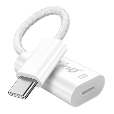 Image de Adaptateur USB C vers Lightning Charge Rapide Power 60W Delivery LinQ Blanc