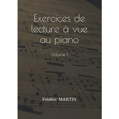 Image de Exercices de lecture à vue au piano — Volume 1: Apprenez lire facilement vos partitions
