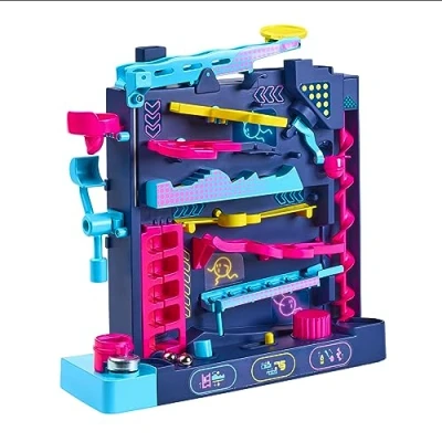 Image de TOMY Tricky Bille Level Up Parcours de Vertical défiant la gravité Jeu logique et Coordination œil Main Jouets éducatifs pour Les Enfants 5 Ans Plus